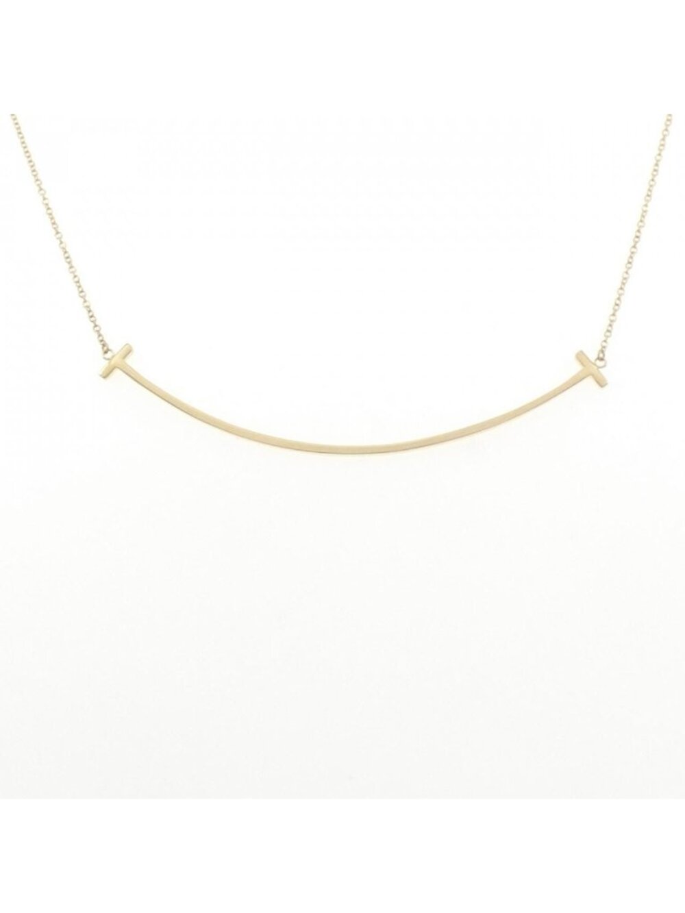 Tiffany & Co T Smile Large Necklace
